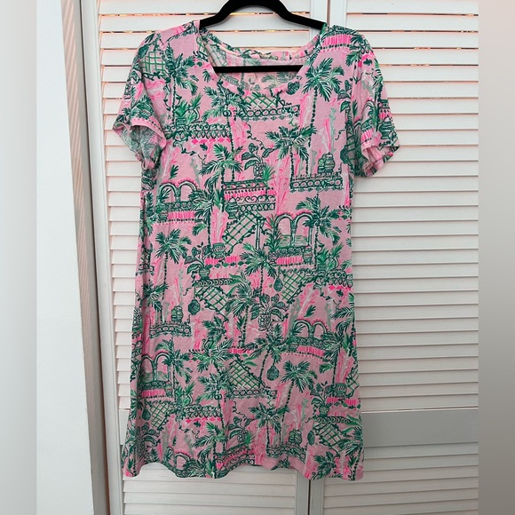 EUC Lilly Pulitzer Cody dress - “Mandevilla Baby Always Worth It” - Picture 4 of 5